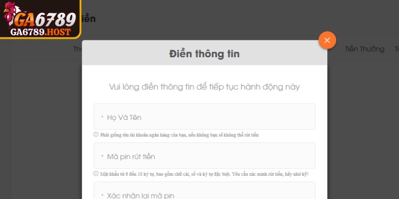 Nạp Rút Tiền ga6789 3 Hướng dẫn rút tiền về tài khoản trong thời gian ngắn